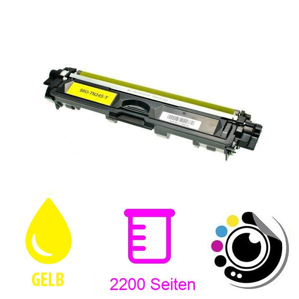Kompatible Tonerkartusche Brother TN241 Y / TN245 Y Gelb