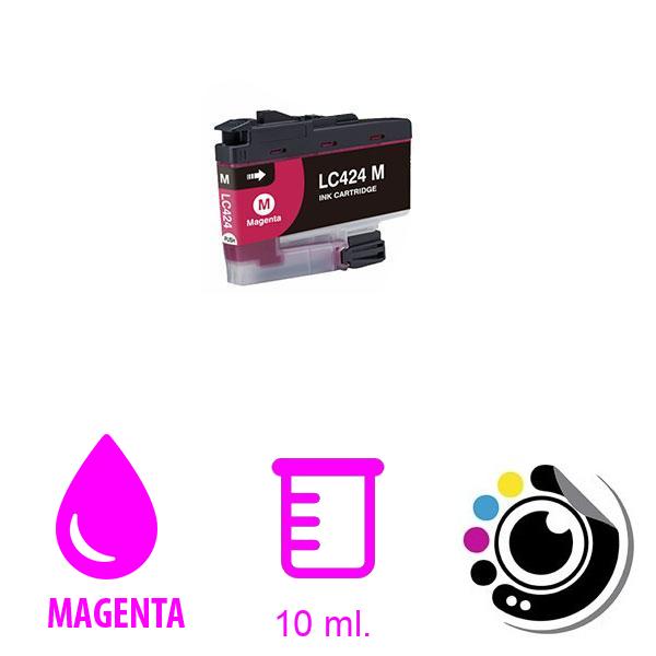 Kompatibel Patrone Brother LC-424 Magenta