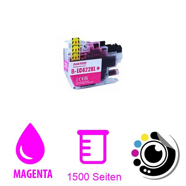 Kompatibel Patrone Brother LC-422XL Magenta