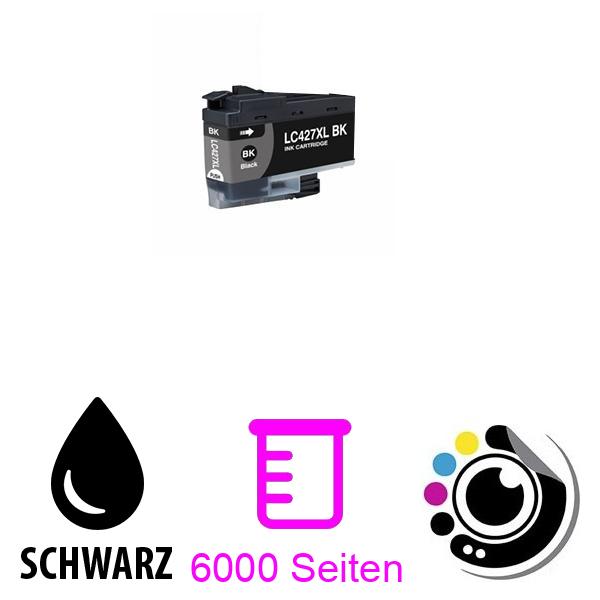 Kompatibel Druckerpatronen Brother LC427xl Schwarz
