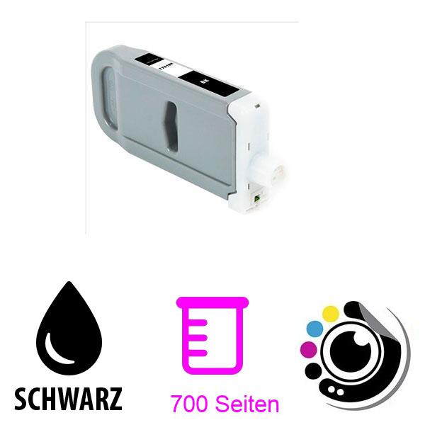 Kompatibel Druckerpatronen Canon PFI701 / PFI301 Schwarz 0900B001 / PFI-701BK
