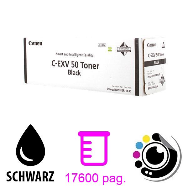 Original Canon Toner C-EXV50 Schwarz 9436B002