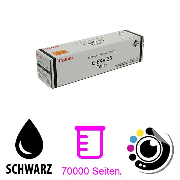 Original Canon Toner C-EXV35 Schwarz 3764B002
