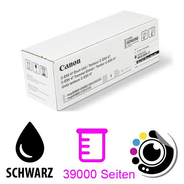 Original Trommel Canon C-EXV47 Schwarz 8520B002