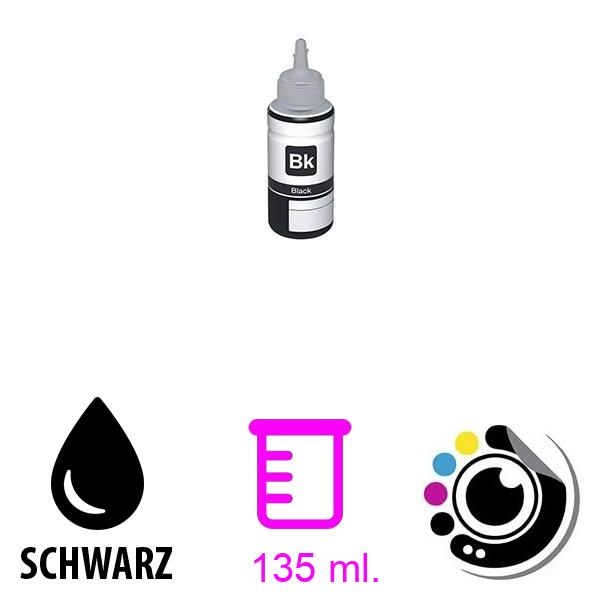 Kompatibel Flasche GI40/GI41/GI43/GI46/GI490/GI50/GI51/GI53/GI55/GI56/GI590 Schwarz CI-S1BK-135