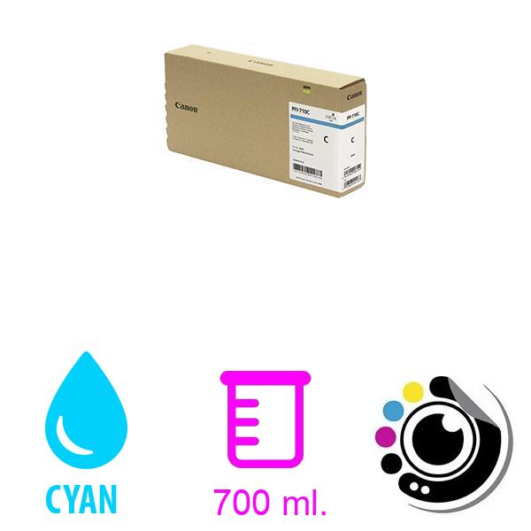 Origina Patrone Canon PFI-710 Cyan