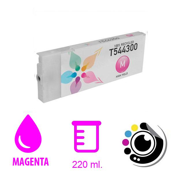 Kompatible Tintenpatronen Epson T5443 / T544300 / C13T544300 Magenta Epson Stylus Pro 4000 / 7600 / 9600