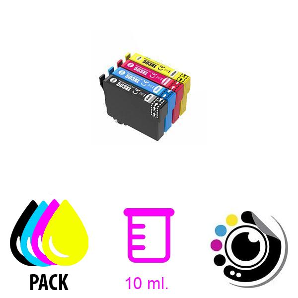 Kompatibel Patrone Pack x4 Epson 503XL C13T09R64010