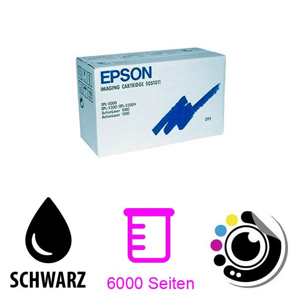 Original Epson Toner EPL 5000/5200 Schwarz S051011