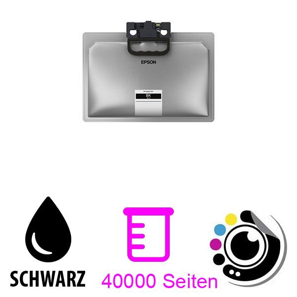 Original Patrone Epson T9661 Schwarz C13T966140