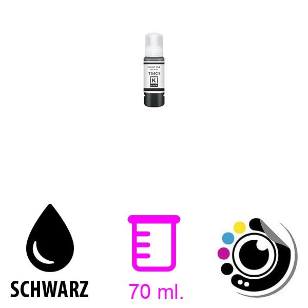 Kompatibel Flasche de Tinte epson t54c Schwarz