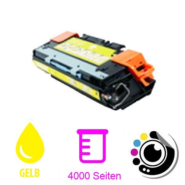Kompatible Tonerkartusche HP Q2672A Toner Gelb