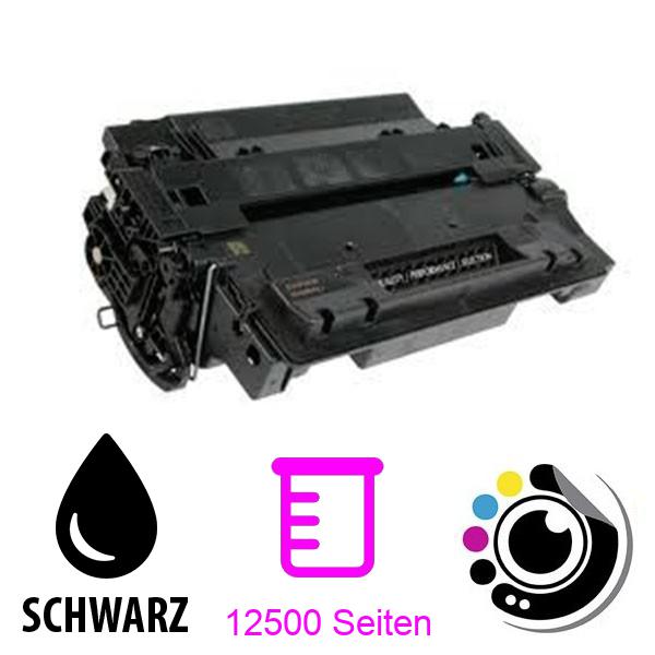 Kompatible Tonerkartusche HP CE255X / 55X, Toner Schwarz