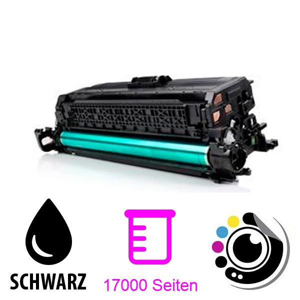Kompatibel Toner HP CE264X / 646X Schwarz