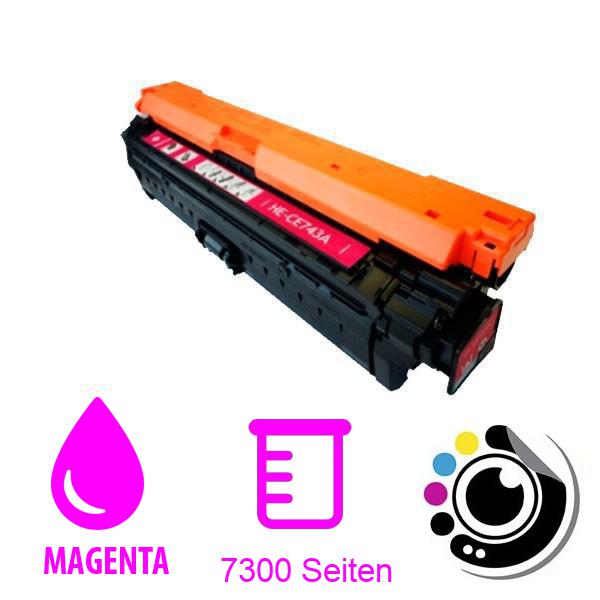 Kompatibler Toner HP CE743A / 307A Magenta