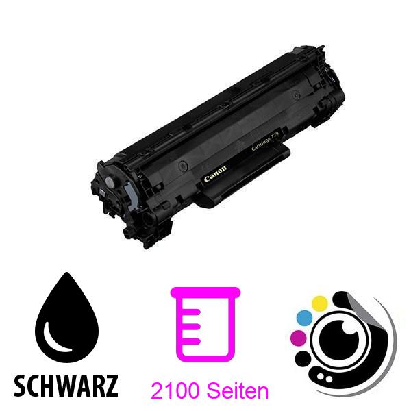 Kompatibler Toner Canon 728 Schwarz CE278A