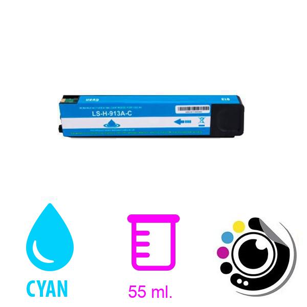 Kompatibel Druckerpatronen HP 913A V.9 Cyan F6T77AE