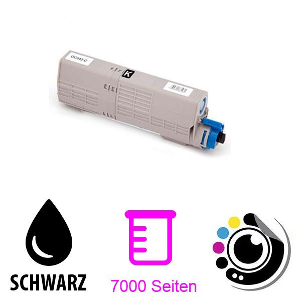 Kompatibler Toner OKI C532 / C542 / MC573 / MC563 Schwarz 46490608 / 46490404