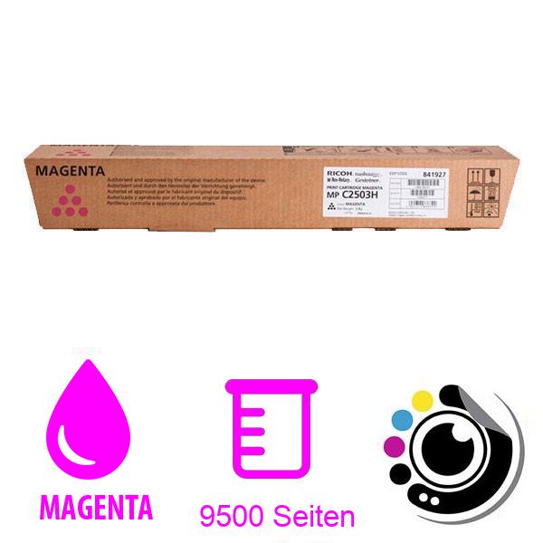 Original Toner Ricoh Aficio MP-C2003 / MP-C2011 / MP-C2503 Magenta 841927 MPC2503 / MPC2003 / MPC2011