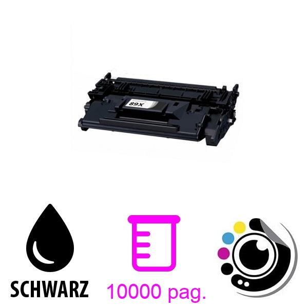 Kompatibel Toner HP CF289X / 89X Schwarz