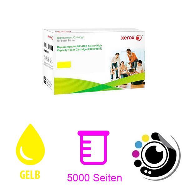 Original Toner Xerox / HP CF412X Gelb 006R03553