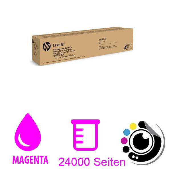 Original Toner HP W9153MC E77825z E77830z Magenta