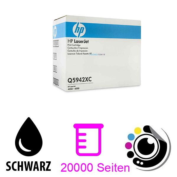Original Toner HP Q5942XC Schwarz