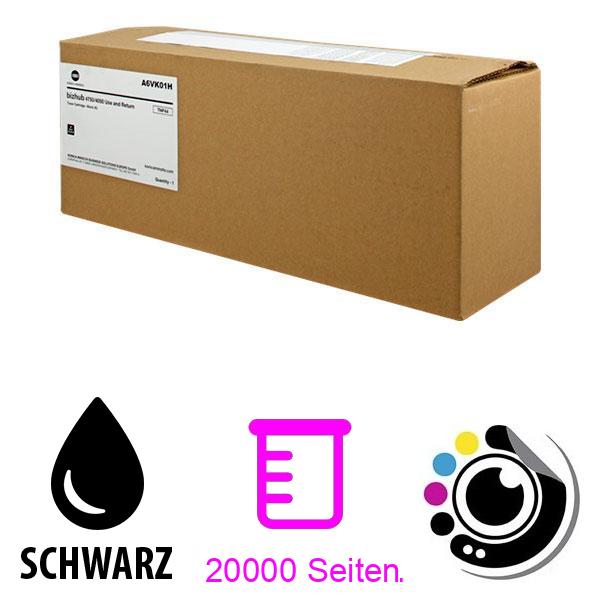 Original Toner Konica Minolta TNP44Schwarz A6VK01H