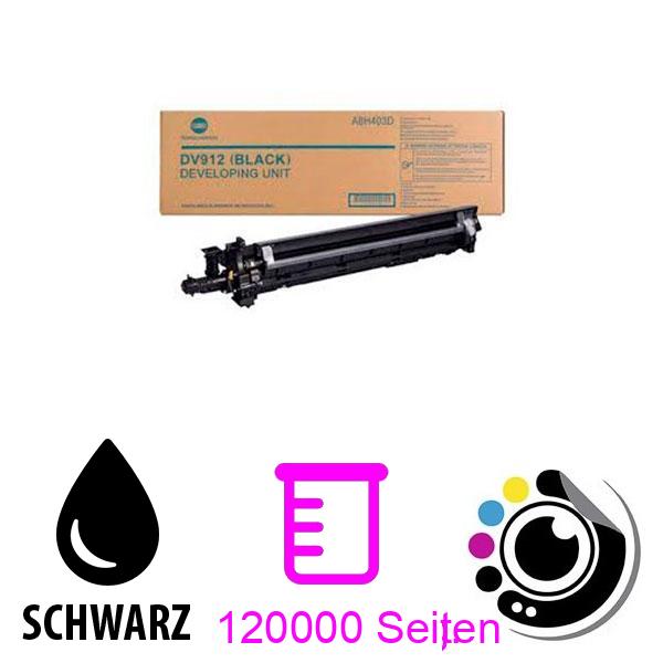 Original Entwickler Konica Minolta Bizhub 758 DV912 Schwarz A8H403D
