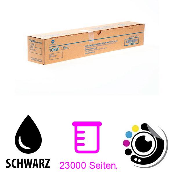 Original Toner Konica minolta TN323 Schwarz A87M050