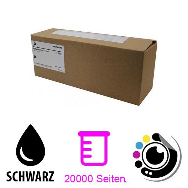 Original Toner Konica Minolta TNP-35 Schwarz A63W01H
