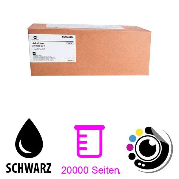 Original Toner Konica Minolta TNP-38 Schwarz A63W01W