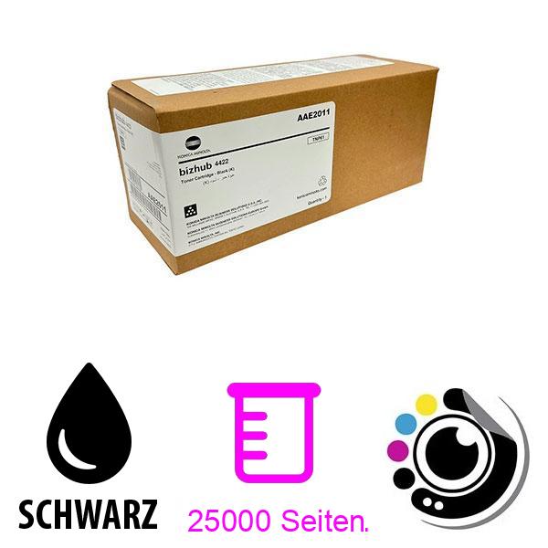 Original Toner Konica Minolta TNP-61 Schwarz AAE2011
