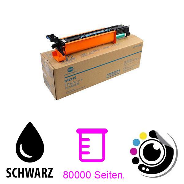 Originale Trommel Konica Minolta Bizhub 227 / DR312 Schwarz A7Y00RD