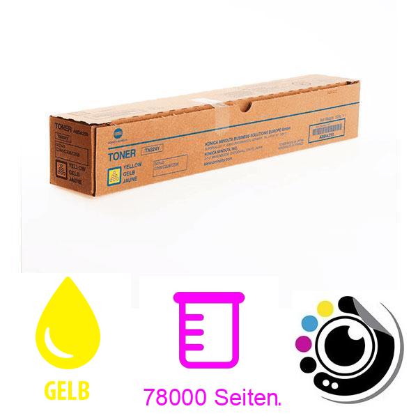 Original Toner Konica Minolta TN-619 Gelb A3VX255