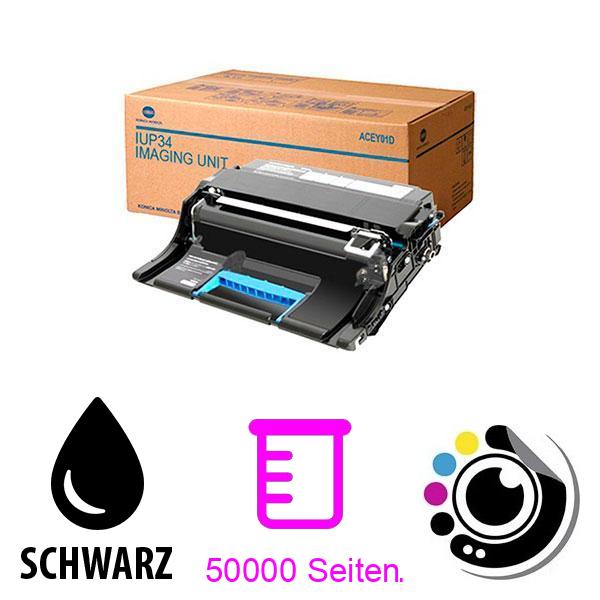 Original Trommel Konica Minolta IUP34 Schwarz ACEY01D