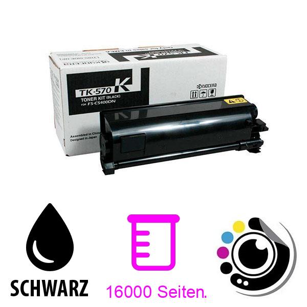 Original Toner Kyocera TK-570 Schwarz 1T02HG0EU0