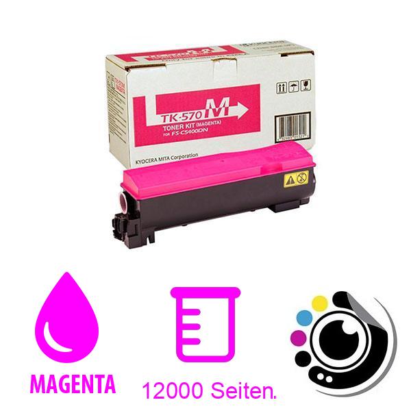 Original Toner Kyocera TK-570 Magenta 1T02HGBEU0