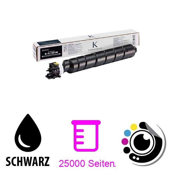 Original Toner Kyocera TK-8335 Schwarz BESCHÄDIGTE BOX 1T02RL0NL0 / 1T02RL0NL1