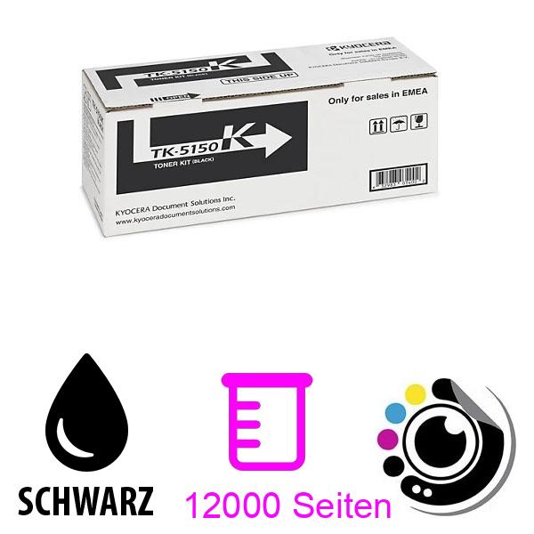 Original Toner kyocera TK5150 Ecosys P6035/M6035/M6535 Shwarz