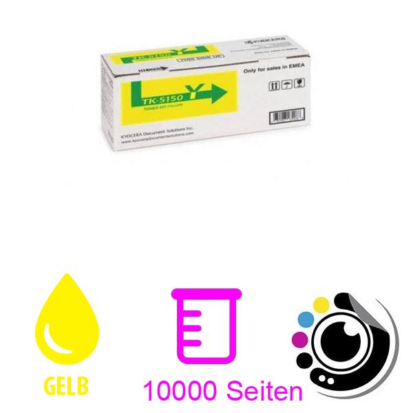 Original Toner kyocera TK5150 Ecosys P6035/M6035/M6535 Gelb