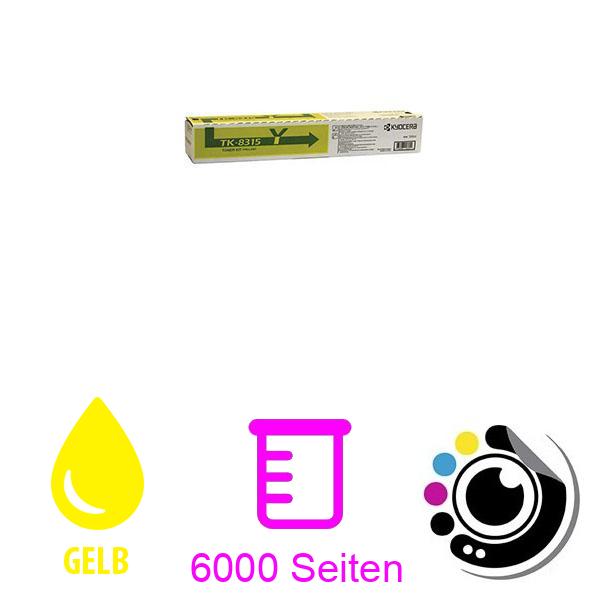 Original Toner Kyocera TK-8315 Gelb 1T02MVANL0