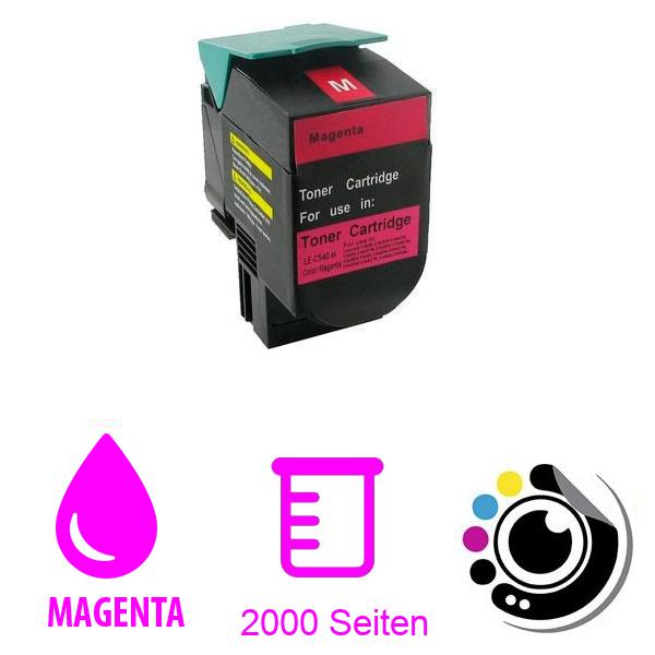 Kompatibler Toner Lexmark 540H/ C540H1MG Magenta