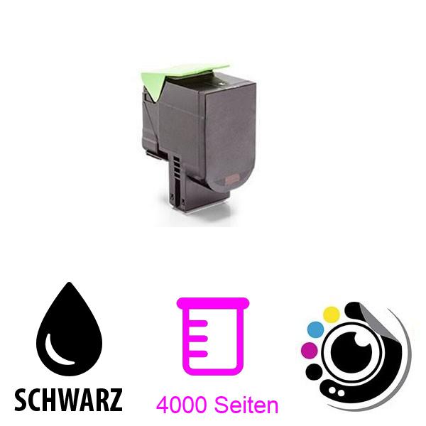Kompatibler Toner Lexmark CS310 / CS410 / CS510 Schwarz 70C2HK0 / 702HK