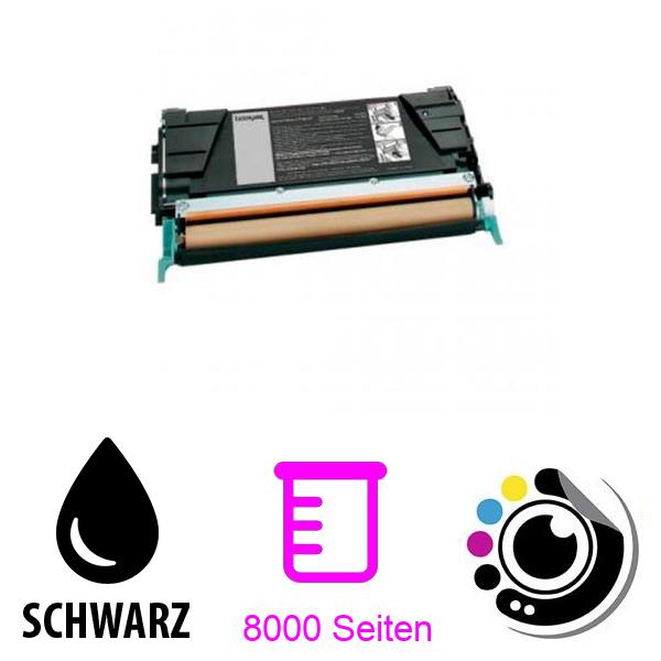 Kompatibler Toner C734A1KG Lexmark C734 / C736 / X738 Schwarz