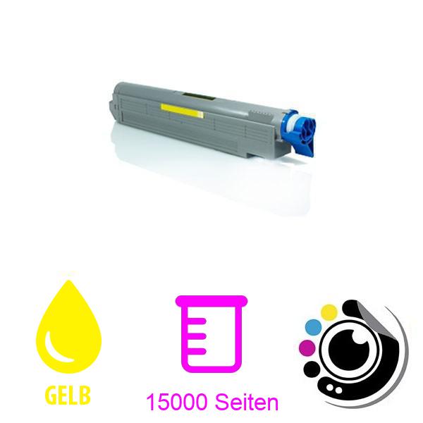 Kompatibel Toner OKI ES3640 / ES3640E / ES3640E MFP Gelb 42918925