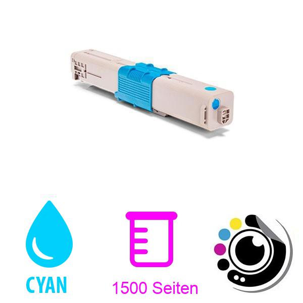 Kompatibler Toner OKI C301 / C321 Cyan 44973535