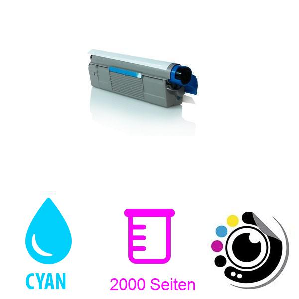 Kompatibler Toner OKI C5650 / C5750 Cyan 43872307
