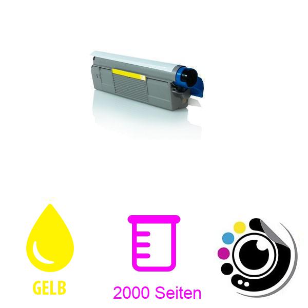 Kompatibler Toner OKI C5650 / C5750 Gelb 43872305