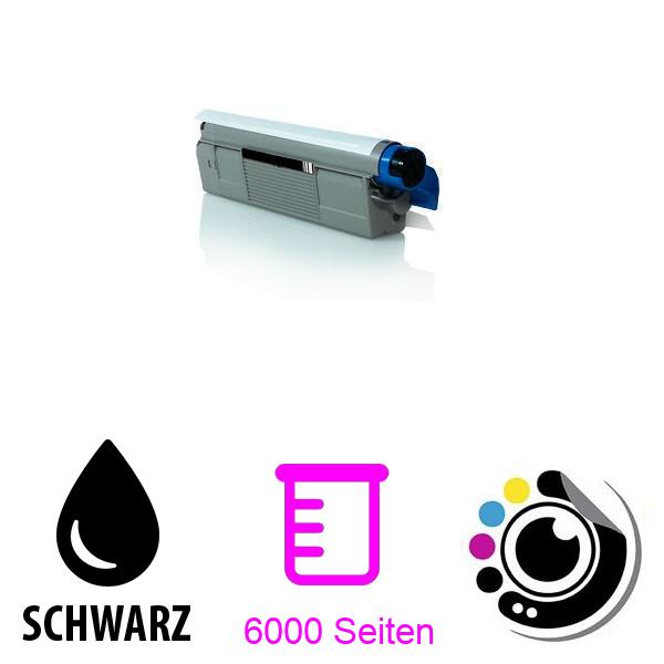 Kompatibler Toner OKI C5800 / C5900 / C5550MFP Schwarz 43324424